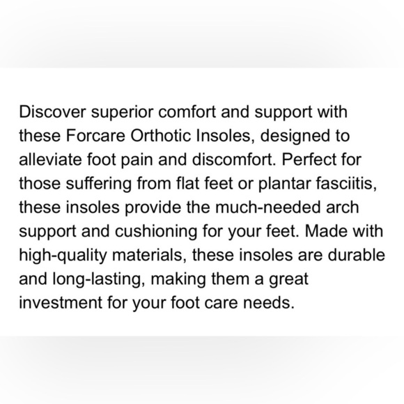 🆕Women’s 8-8.5 Fitted Orthotic Insoles - Picture 4 of 14
